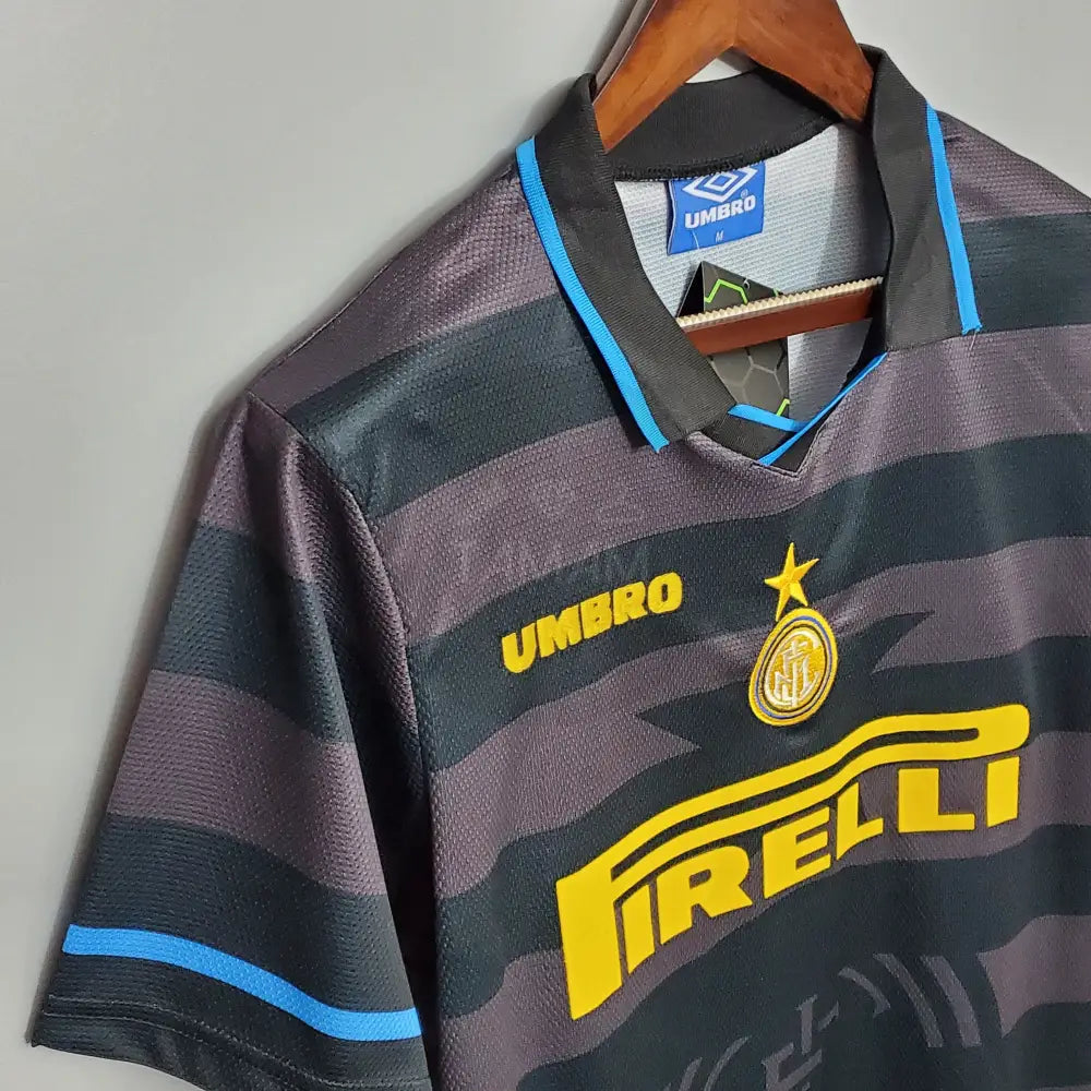 Inter Milan Away Kit Retro 97/98 Football Jersey