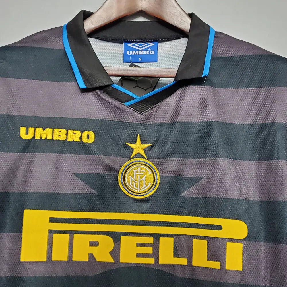 Inter Milan Away Kit Retro 97/98 Football Jersey