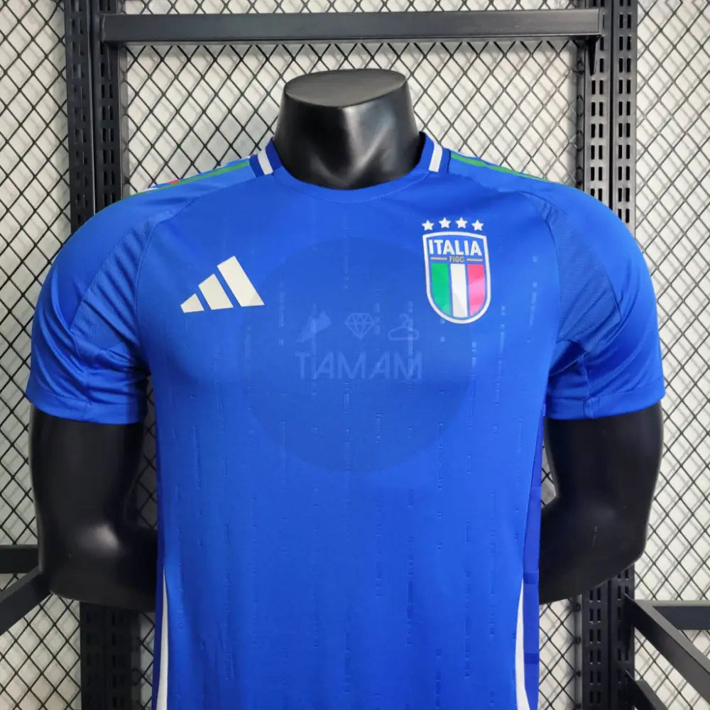 Italy Home Kit International Euro Player Version 23/24 Football Jersey