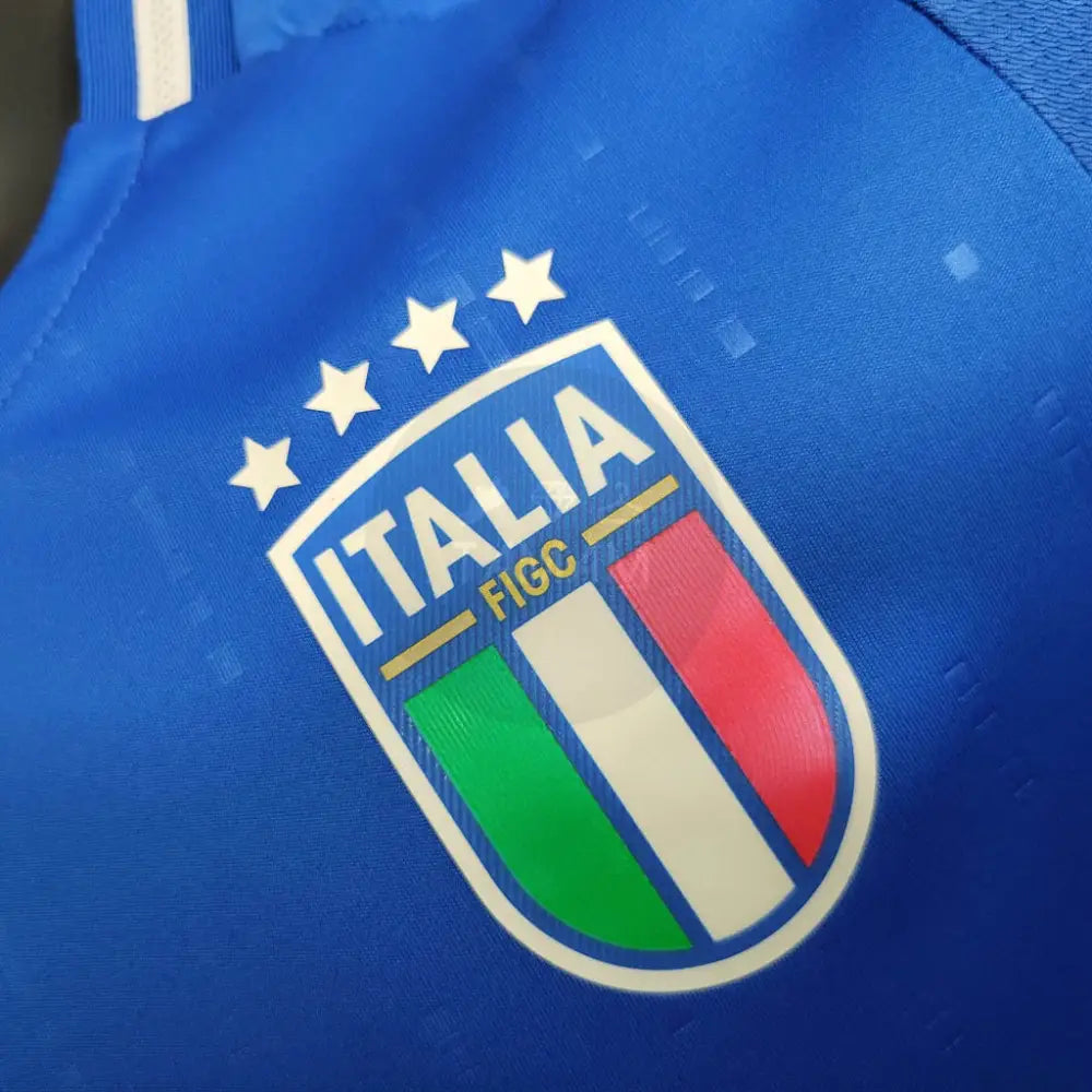 Italy Home Kit International Euro Player Version 23/24 Football Jersey