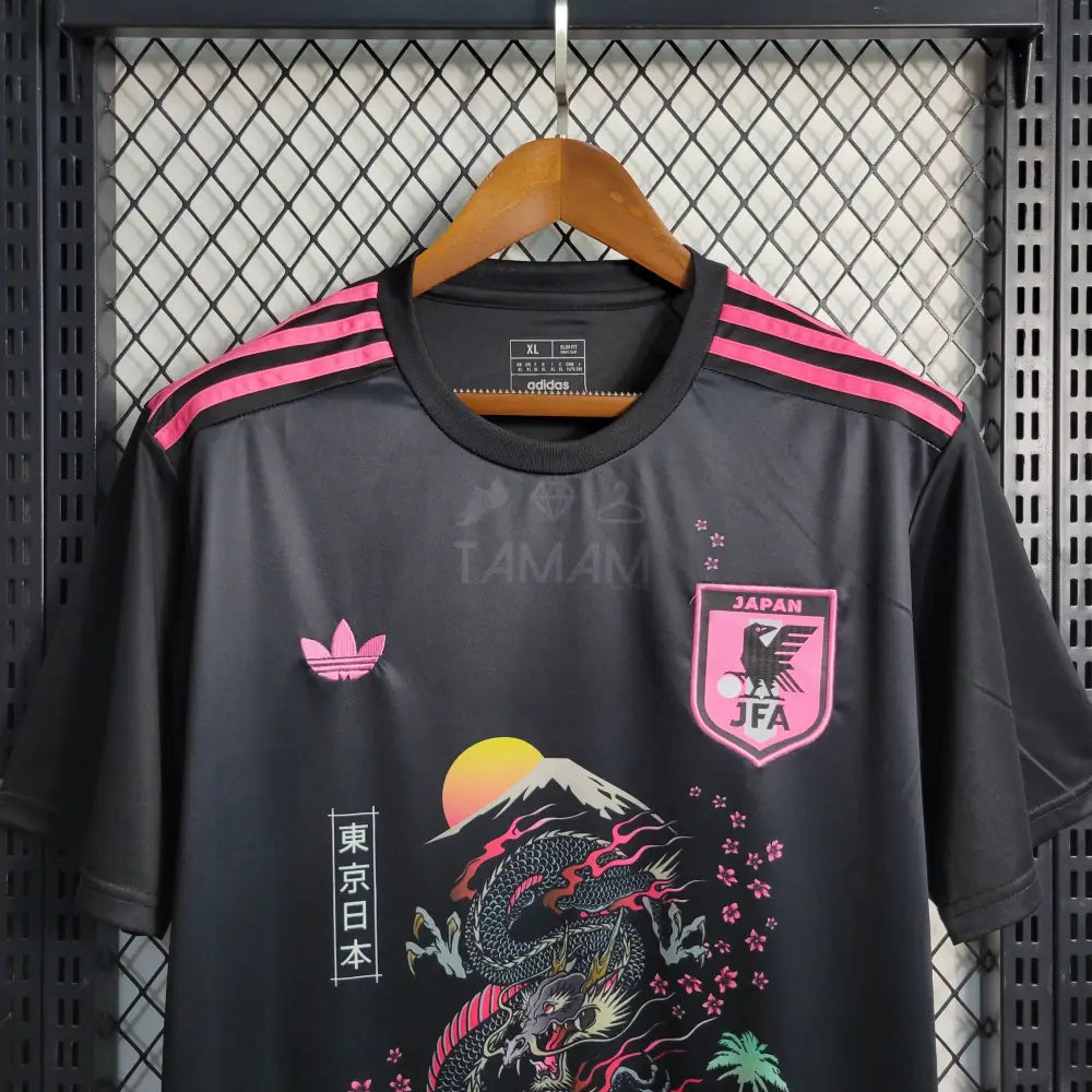 Japan Black Pink Edition Kit 23/24 Concept Football Jersey