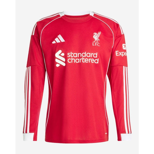 Liverpool Home Kit 25/26 Long Sleeves
