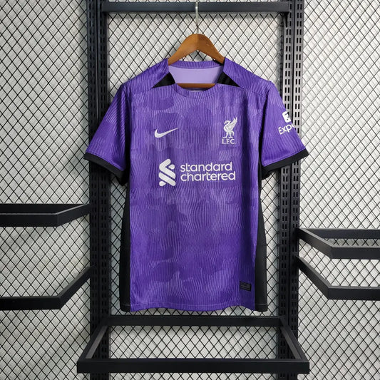 Liverpool Fc Third Kit 23/24 Purple Football Jersey
