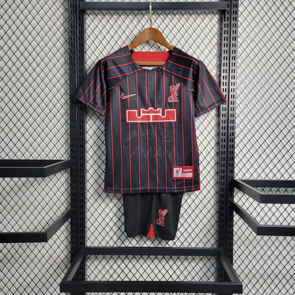 Liverpool X Lebron James Kit Kids 23/24 Football Jersey