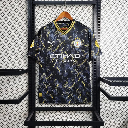 Manchester City 2023 Champions Treble Edition 23/24 Special Football Jersey