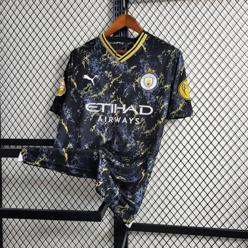 Manchester City 2023 Champions Treble Edition 23/24 Special Football Jersey