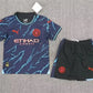 Manchester City Away Kit Kids 23/24 Football Jersey