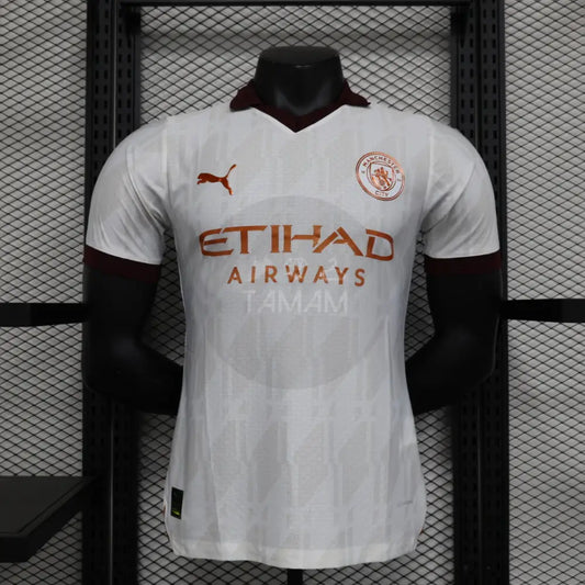 Manchester City Away Kit Player Version 23/24 Football Jersey