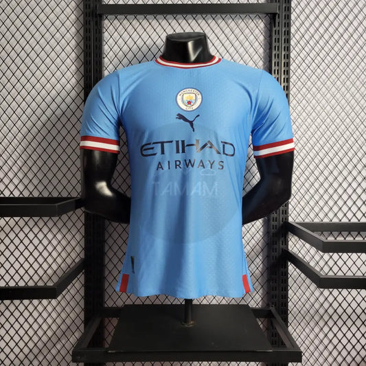 Manchester City Home Kit Player Version 22/23 Football Jersey