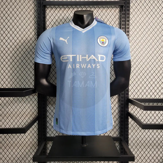 Manchester City Home Kit Player Version 23/24 Football Jersey