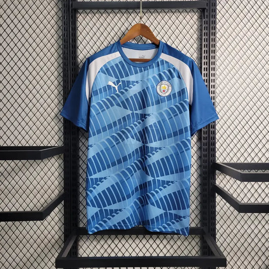 Manchester City Training Blue Kit 23/24 Football Jersey
