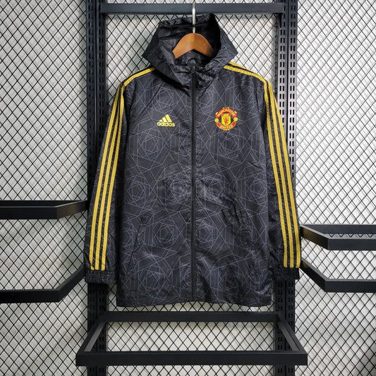 Manchester United Black Windbreaker 23/24