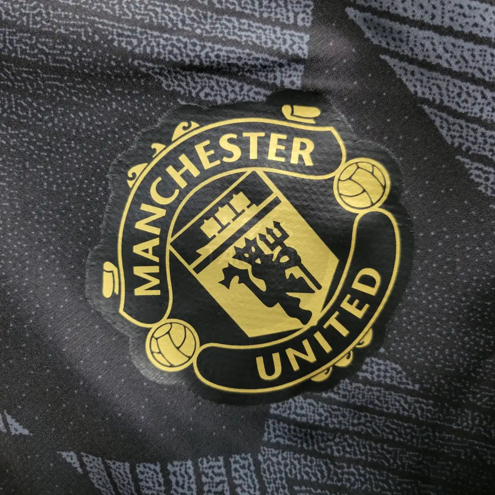 Manchester United Black Yellow Special Windbreaker 23/24