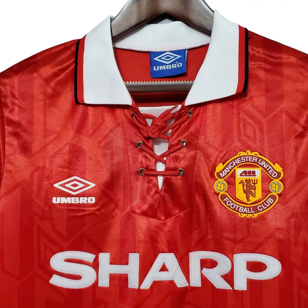 Manchester United Home Kit Retro 92/94 Football Jersey
