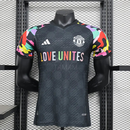 Manchester United Pre Match Kit Player Version 23/24 Football Jersey