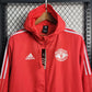 Manchester United Red And White Windbreaker 23/24