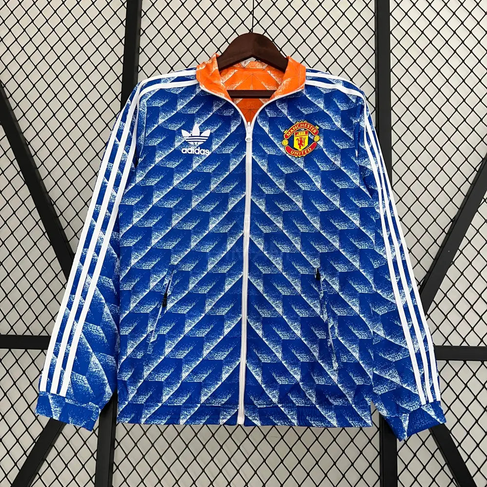 Manchester United Reversible Orange/Blue Windbreaker 23/24