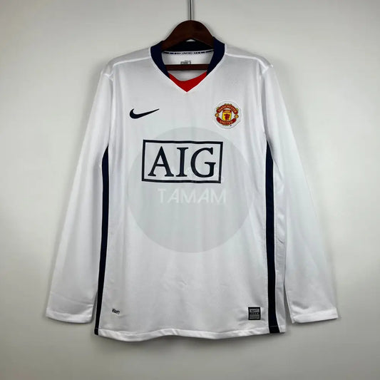 Manchester United Third Kit Retro Long Sleeves 07/08 Football Jersey