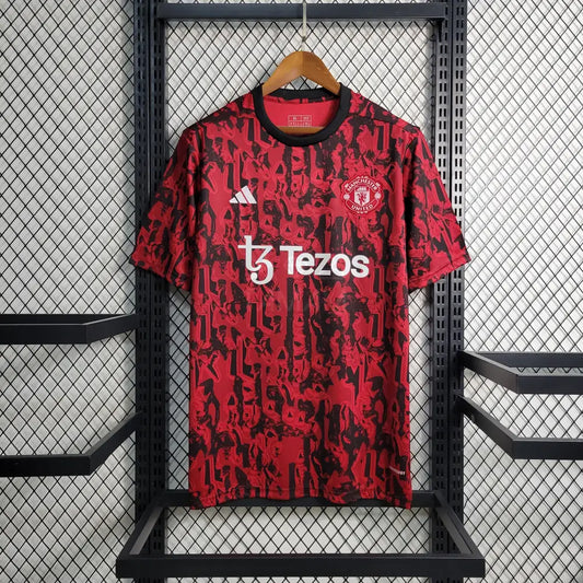 Manchester United Training Red Kit 23/24 Football Jersey