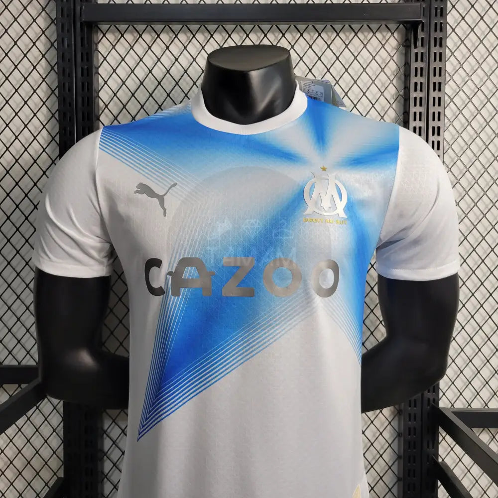 Marseille 30Th Anniversary Edition Kit Player Version 23/24 Football Jersey
