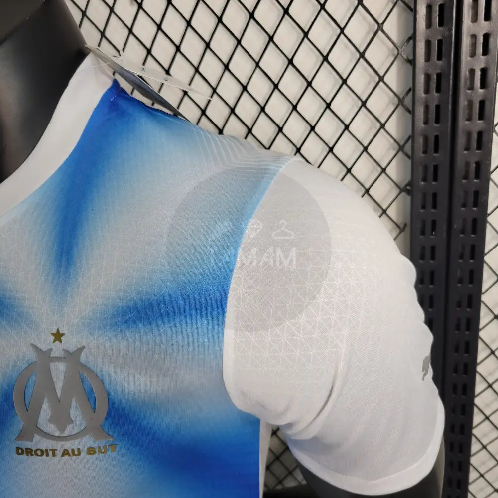 Marseille 30Th Anniversary Edition Kit Player Version 23/24 Football Jersey