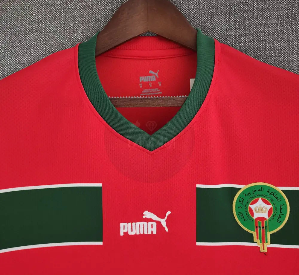 Morocco Home Kit 22/23 International Football Jersey