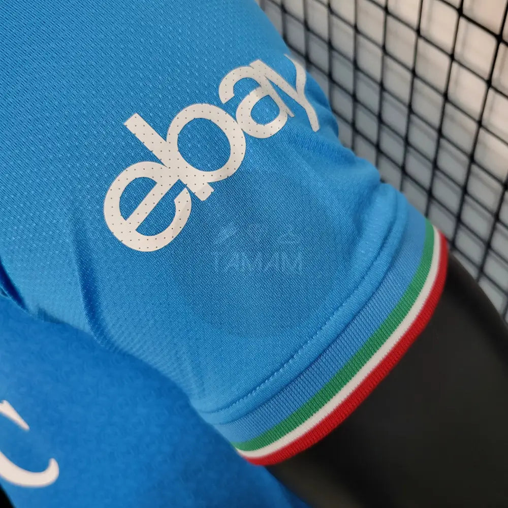 Napoli Home Kit Player Version 23/24 Football Jersey