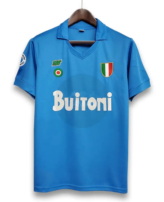 Napoli Home Kit Retro 87/88 Football Jersey