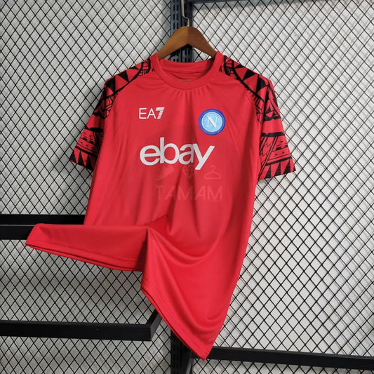 Napoli Red Training Kit 23/24 Football Jersey