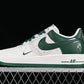 Nike Air Force 1 White And Green Shoes