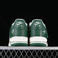 Nike Air Force 1 White And Green Shoes