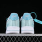 Nike Air Force Low White Blue And Green Shoes