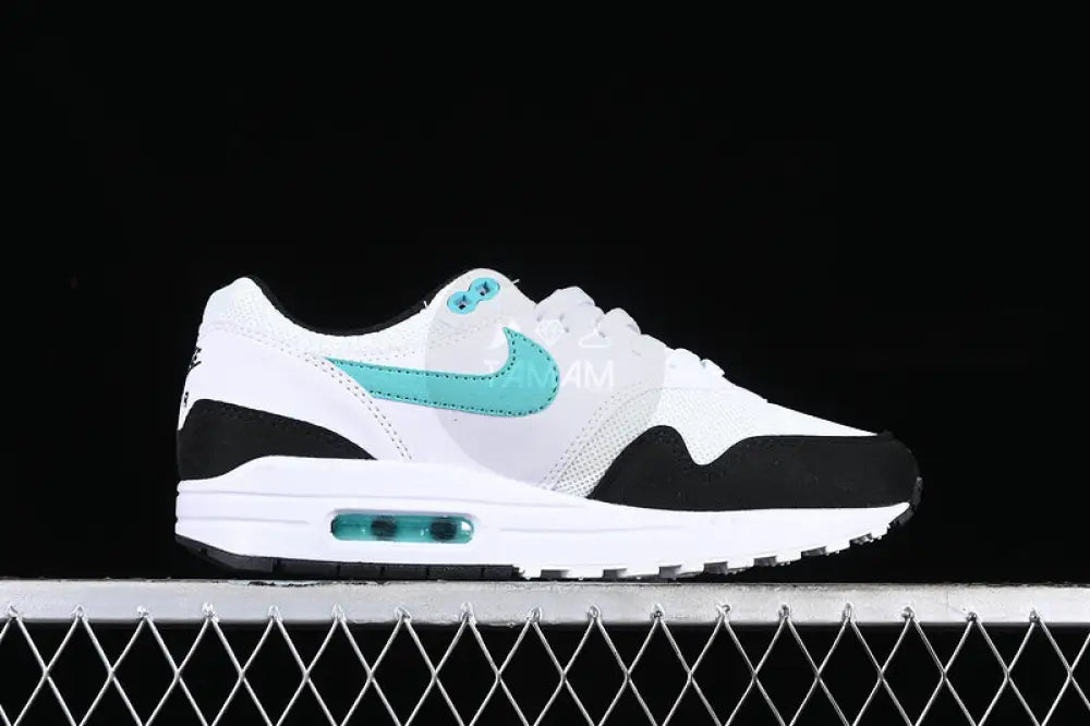 Nike Air Max 1 White/Black/Blue Shoes