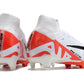 Nike Air Zoom Mercurial Superfly Ix Elite Fg White/Orange Soccer Cleats