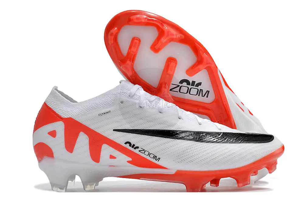 Nike Air Zoom Mercurial Vapor Ix Elite Fg White/Orange Soccer Cleats