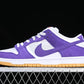 Nike Dunk Low Pro Iso Purple Suede White/Purple Shoes