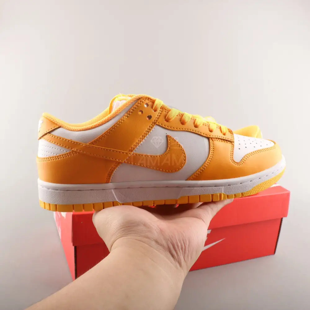 Nike Dunk Sb Low Orange White Shoes