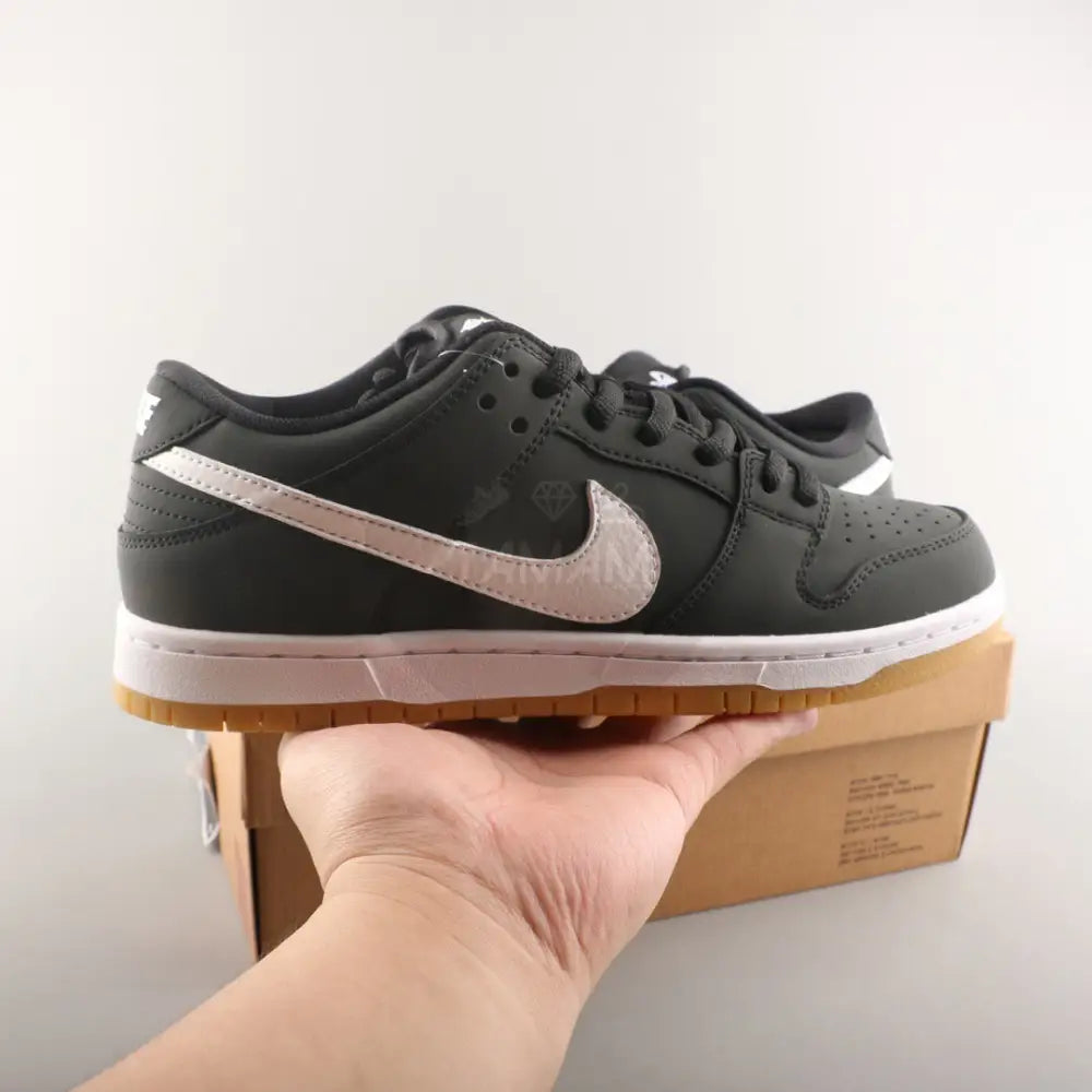 Nike Dunk Sb Low Pro Iso ’Orange Label’ Black And White Shoes