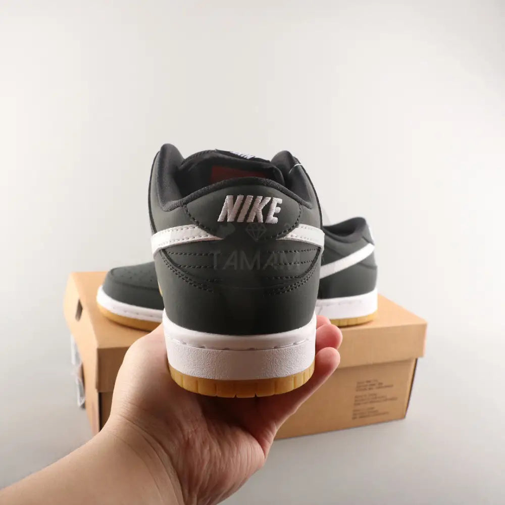 Nike Dunk Sb Low Pro Iso ’Orange Label’ Black And White Shoes