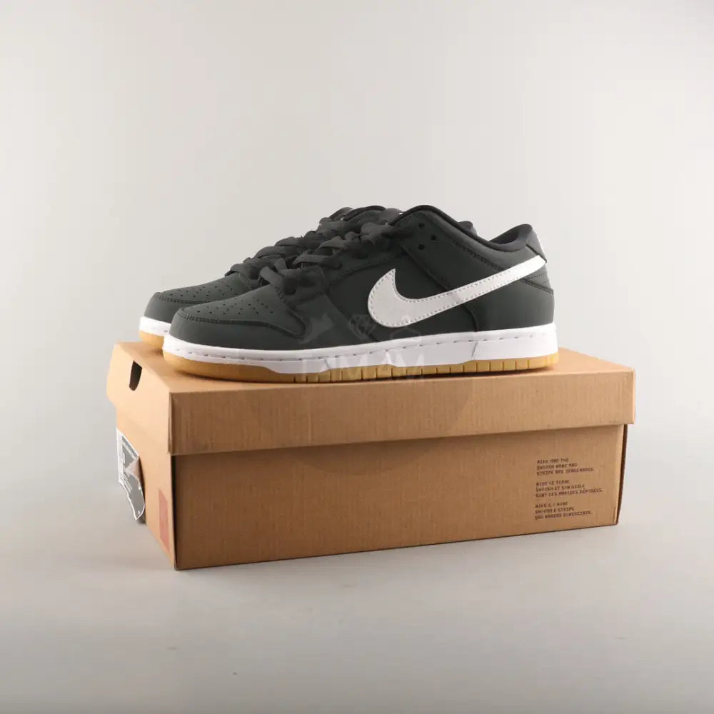 Nike Dunk Sb Low Pro Iso ’Orange Label’ Black And White Shoes