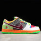 Nike Dunk White/Pink/Gold/Black/Orange Shoes