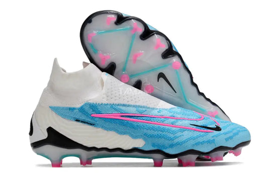 Nike Phantom Gx Elite Df Fg Blast - Baltic Blue/Pink Blast/White Soccer Cleats