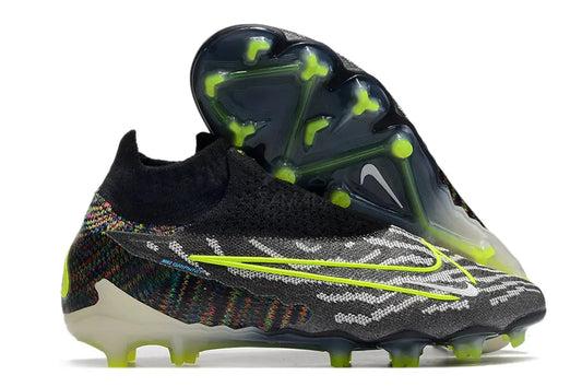 Nike Phantom Gx Elite Df Fg Fusion - Black/Volt/Blue/Glow Soccer Cleats