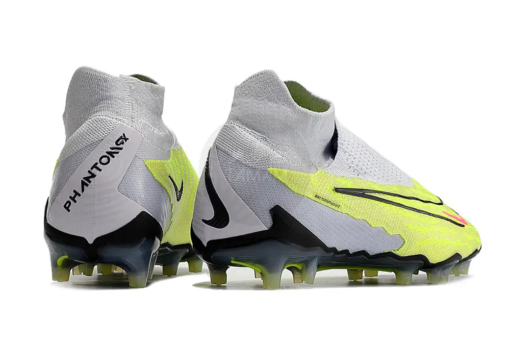 Nike Phantom Gx Elite Df Fg Luminous - Barely Volt/Gridiron/Barely Grape Soccer Cleats