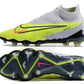 Nike Phantom Gx Elite Df Fg Luminous - Barely Volt/Gridiron/Barely Grape Soccer Cleats