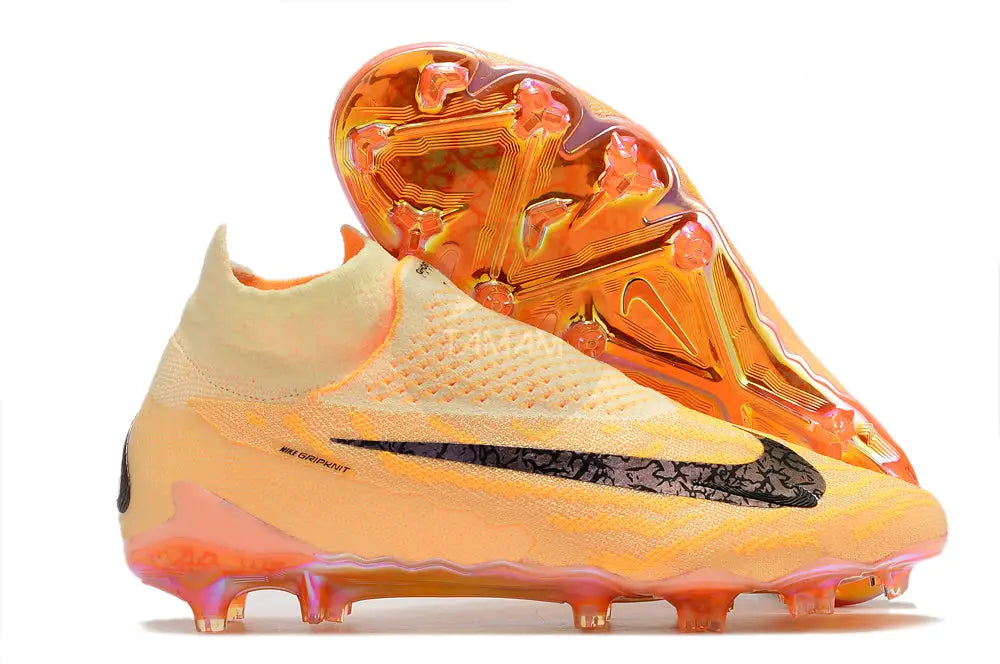 Nike Phantom Gx Elite Df Fg Se Blaze - Citron Tint/Burgundy Crush Soccer Cleats