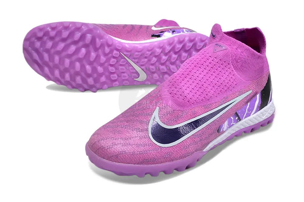 Nike Phantom Gx Elite Df Turf Thunder - Fuchsia Dream/Barely Grape/Purple Soccer Cleats