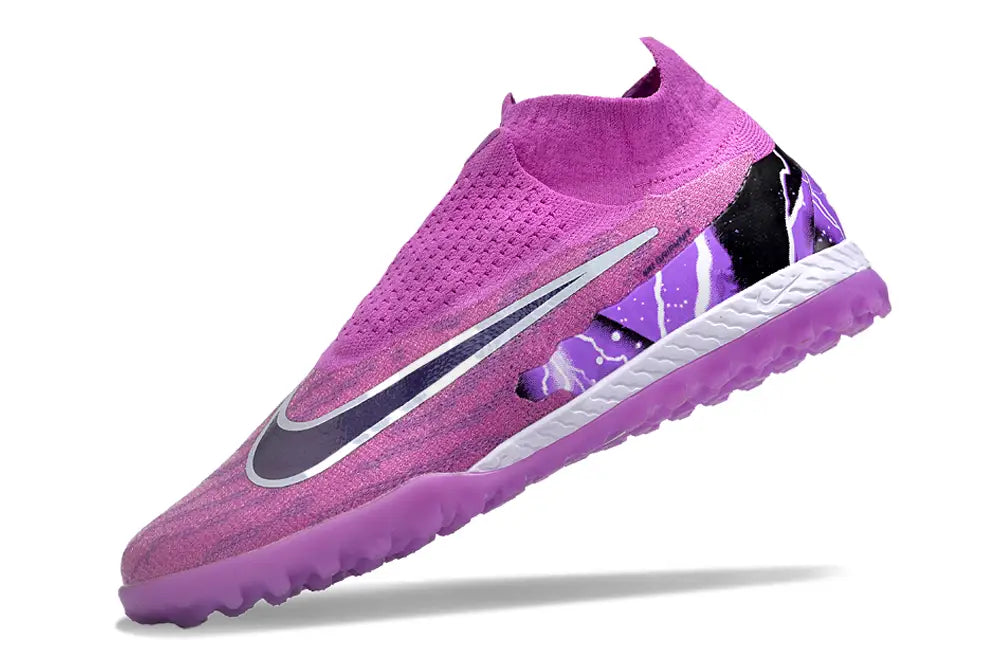 Nike Phantom Gx Elite Df Turf Thunder - Fuchsia Dream/Barely Grape/Purple Soccer Cleats