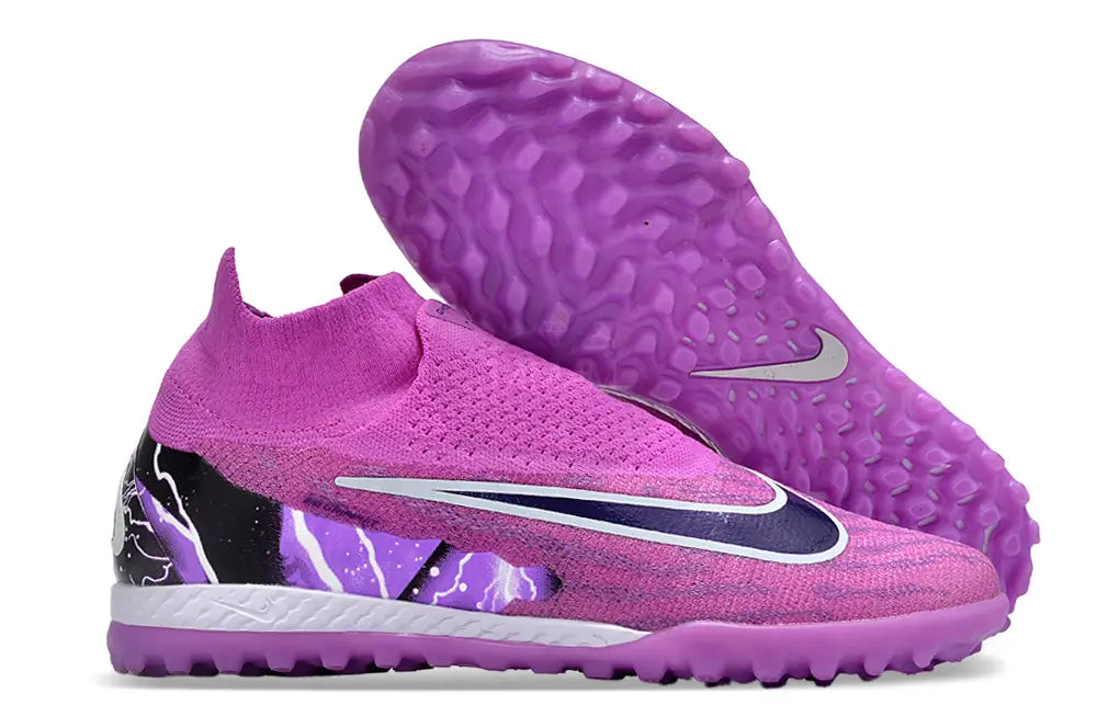 Nike Phantom Gx Elite Df Turf Thunder - Fuchsia Dream/Barely Grape/Purple Soccer Cleats