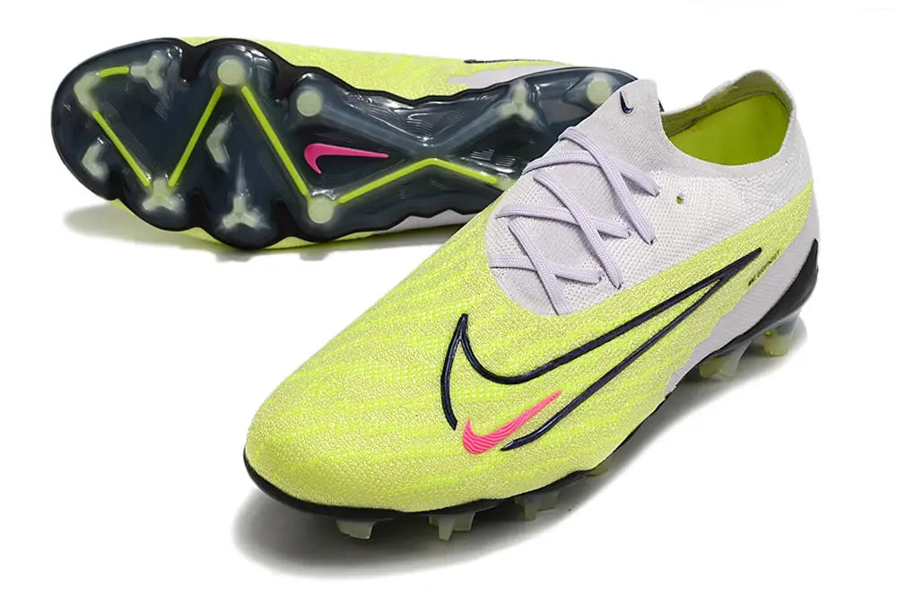 Nike Phantom Gx Elite Fg Luminous - Barely Volt/Gridiron/Barely Grape Soccer Cleats